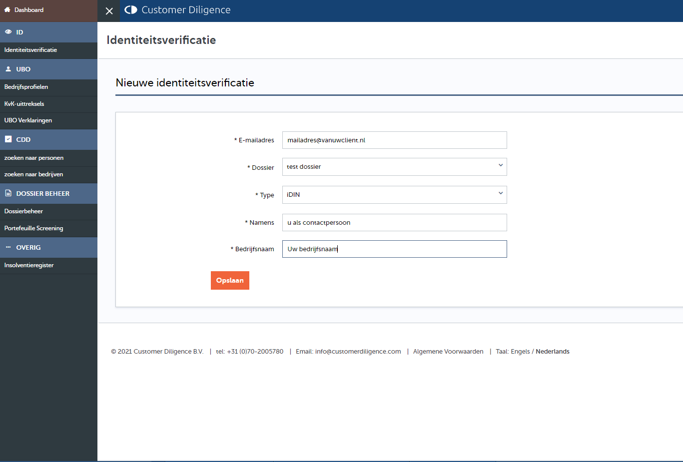 uitnodiging identiteitsverificatie uitnodiging identiteitsverificatie